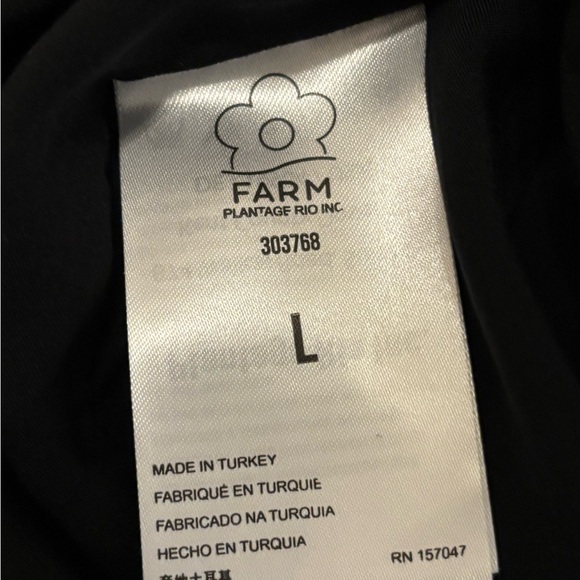 FARM Rio Blue and Gold Mini Dress - Picture 6 of 9